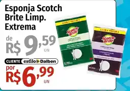Supermercado Dalben Esponja scotch brite limp. extrema oferta