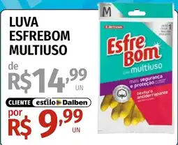 Supermercado Dalben luva esfre bom multiuso oferta