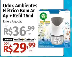 Supermercado Dalben Odor. Ambientes Elétrico Bom Ar oferta