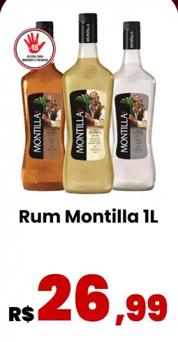 VN Autosserviço Rum Montilla 1L oferta