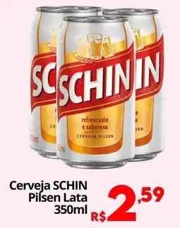 Althoff Supermercados Cerveja schin pilsen lata oferta