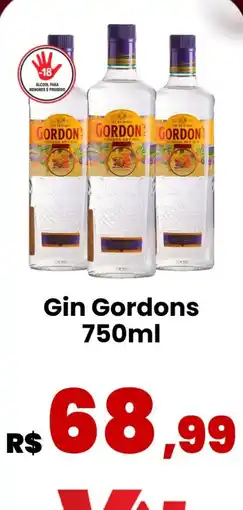 VN Autosserviço Gin Gordons oferta