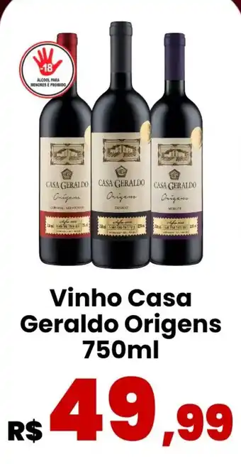 Vinho Casa Geraldo Origens