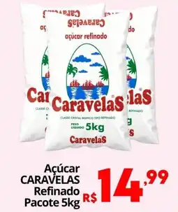Althoff Supermercados Açúcar caravelas refinado oferta
