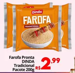 Althoff Supermercados Farofa Pronta Dinda Tradicional oferta