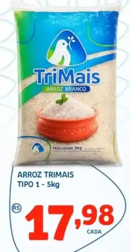 Trimais Supermercado Arroz trimais tipo 1 oferta