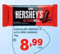 Trimais Supermercado chocolate hershey's 40% meio amargo oferta