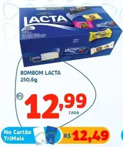 Trimais Supermercado Bombom lacta oferta