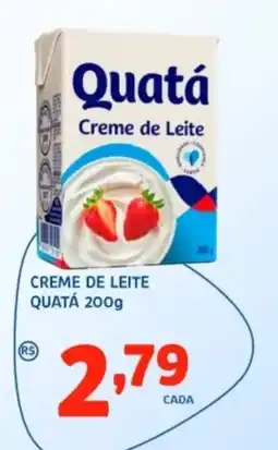 Trimais Supermercado Creme de leite quatá oferta