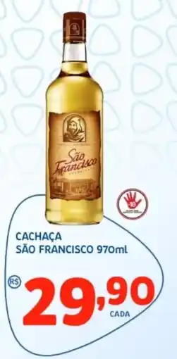 Trimais Supermercado Cachaça São Francisco oferta