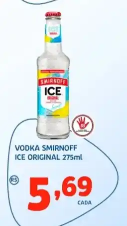 Trimais Supermercado vodka smirnoff ice original oferta