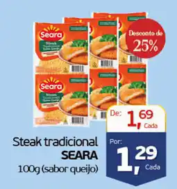 Cometa Supermercados Steak tradicional SEARA oferta