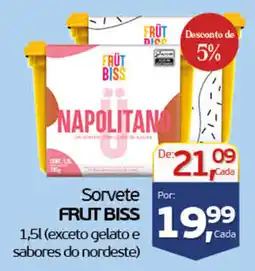 Cometa Supermercados Sorvete frut biss napolitano oferta