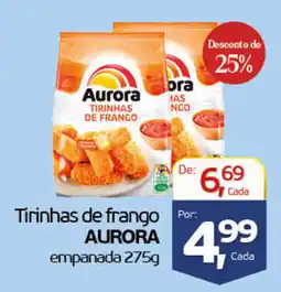 Cometa Supermercados Tirinhas de frango aurora oferta
