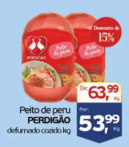 Cometa Supermercados Peito de peru PERDIGÃO defumado cozido oferta