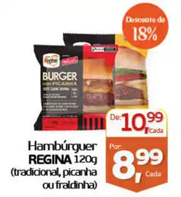Cometa Supermercados Hambúrguer regina oferta