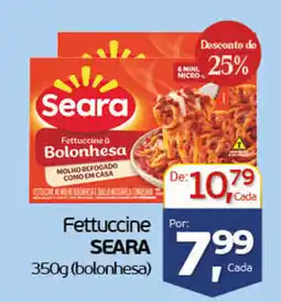 Cometa Supermercados Fettuccine seara bolonhesa oferta