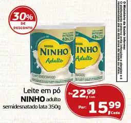 Cometa Supermercados Leite em pó ninho adulto semidesnatado oferta