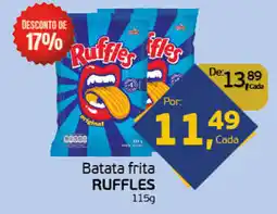 Cometa Supermercados Batata frita ruffles oferta
