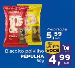 Cometa Supermercados Biscoito polvilho pepulha oferta