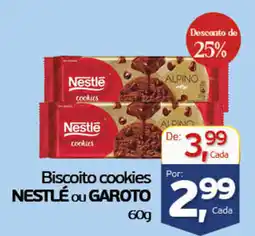 Cometa Supermercados Biscoito cookies nestlé ou garoto oferta