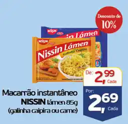 Cometa Supermercados Macarrão instantâneo nissin lâmen oferta