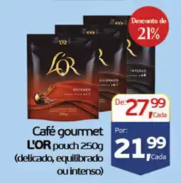 Cometa Supermercados Café gourmet L'OR pouch oferta