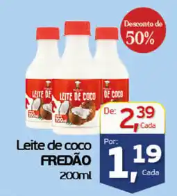 Cometa Supermercados Leite de coco fredão oferta