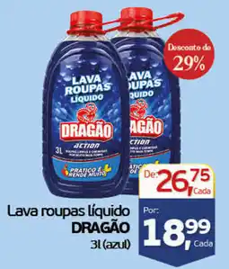 Cometa Supermercados Lava roupas líquido dragão oferta