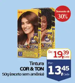 Cometa Supermercados Tintura cor & ton oferta