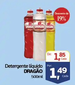 Cometa Supermercados Detergente líquido dragão oferta