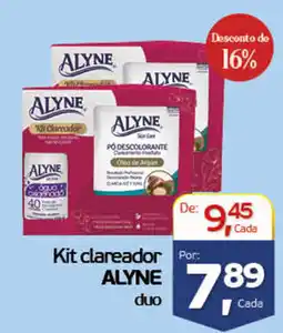 Cometa Supermercados Kit clareador alyne duo oferta