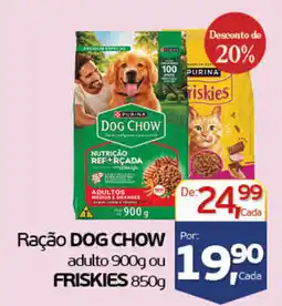 Cometa Supermercados Ração dog chow adulto ou friskies oferta