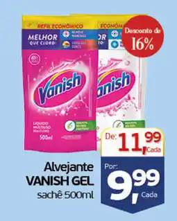Cometa Supermercados Alvejante vanish gel sachê oferta