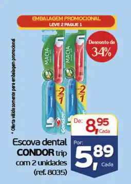 Cometa Supermercados Escova dental condor trip oferta