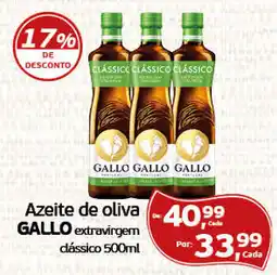 Cometa Supermercados Azeite de oliva gallo extravirgem clássico oferta