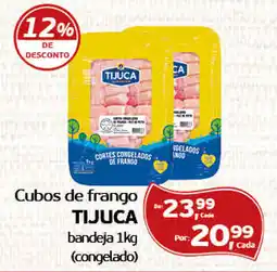 Cometa Supermercados Cubos de frango tijuca oferta