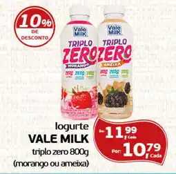 Cometa Supermercados logurte vale milk triplo zero oferta
