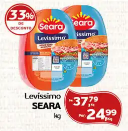 Cometa Supermercados Levissimo seara oferta