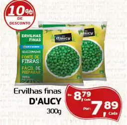 Cometa Supermercados Ervilhas finas D'AUCY oferta