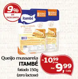 Cometa Supermercados Queijo mussarela itambé fatiado oferta