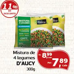 Cometa Supermercados Mistura de 4 legumes d'aucy oferta