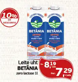 Cometa Supermercados Leite uht betânia zero lactose oferta