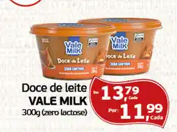 Cometa Supermercados Doce de leite vale milk oferta