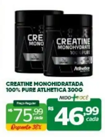 Creatine monohidratada 100% pure athletica