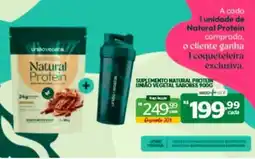 Nidobox Suplemento natural protein umião vegetal sabores oferta