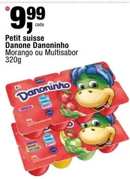 Frangolândia Petit suisse Danone Danoninho oferta