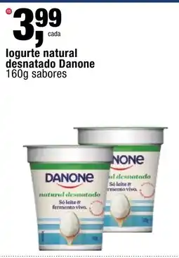 Frangolândia logurte natural desnatado danone oferta