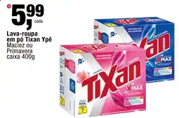 Frangolândia Lava-roupa em pó Tixan Ypê Maciez ou Primavera oferta
