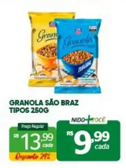 Nidobox Granola são braz tipos oferta